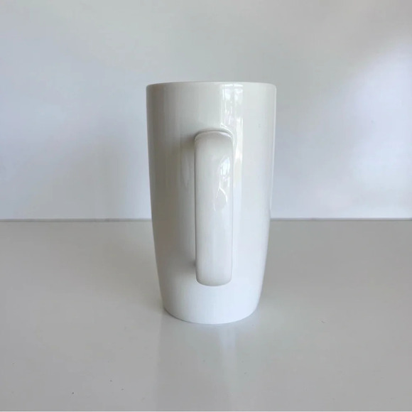 Starbucks Coffee Tea White & Green Spell-out Logo Tall Latte Mug - Picture 2 of 8